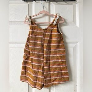 ZARA textured knit jumpsuit 4T-5T